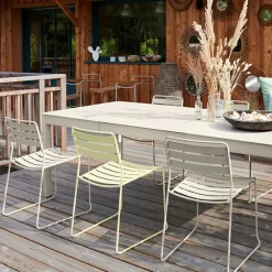 Ribambelle Gartentisch mit 2 Einlegeplatten