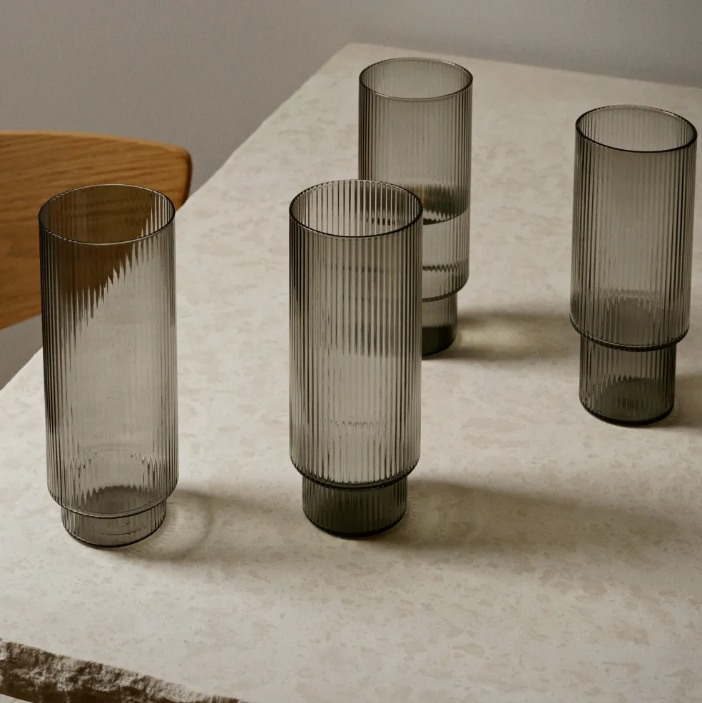 Ripple Longdrinkglas 4er Set