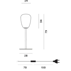 Rituals 1 Tischleuchte hoch