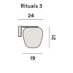 Rituals 3 Wandleuchte