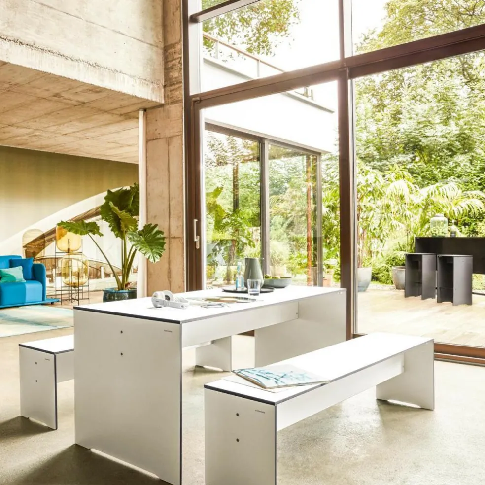 Riva Set 220 Tisch + 1 Bank