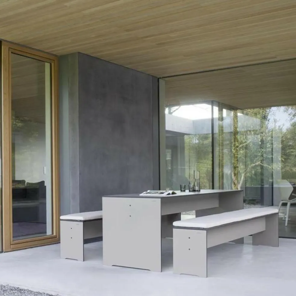 Riva Set 220 Tisch + 1 Bank