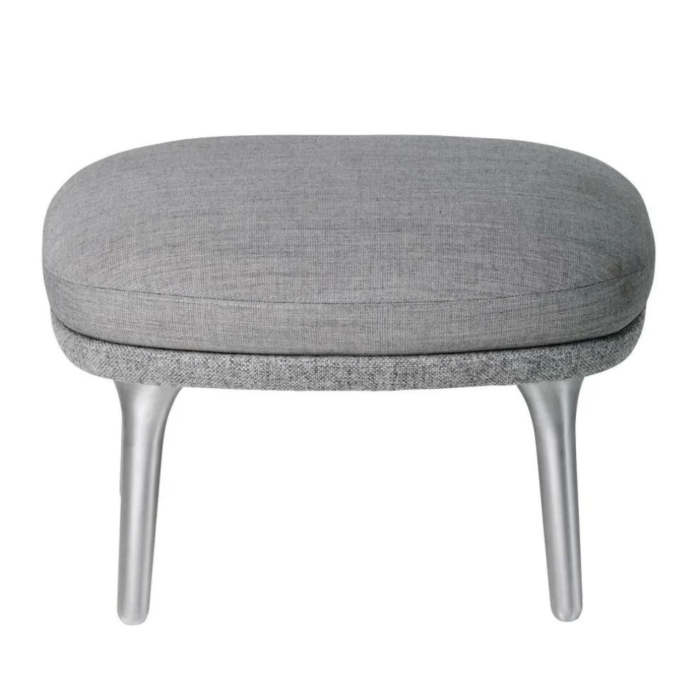 Ro™ JH11 Fußhocker Stoff Füße aus Aluminium