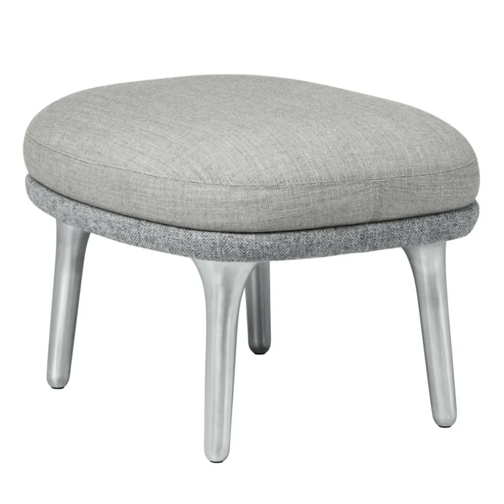 Ro™ JH11 Fußhocker Stoff Füße aus Aluminium