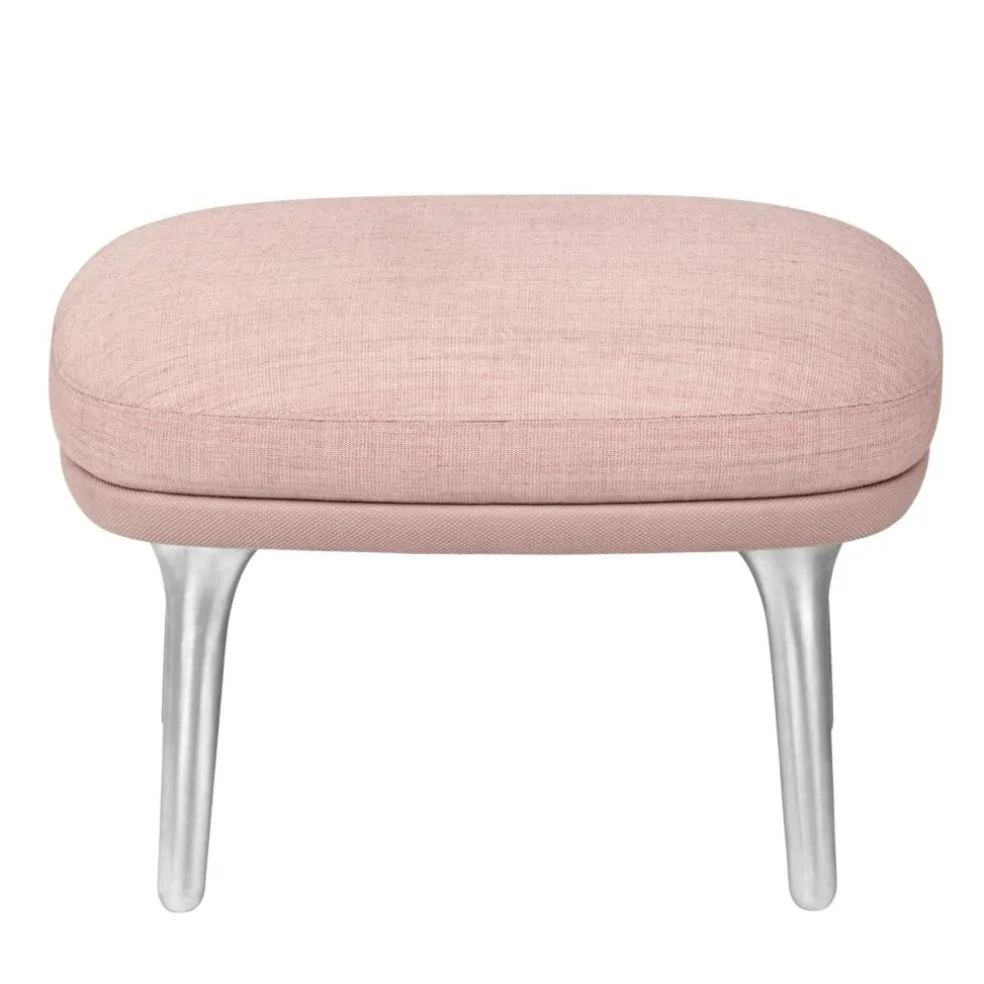 Ro™ JH11 Fußhocker Stoff Füße aus Aluminium