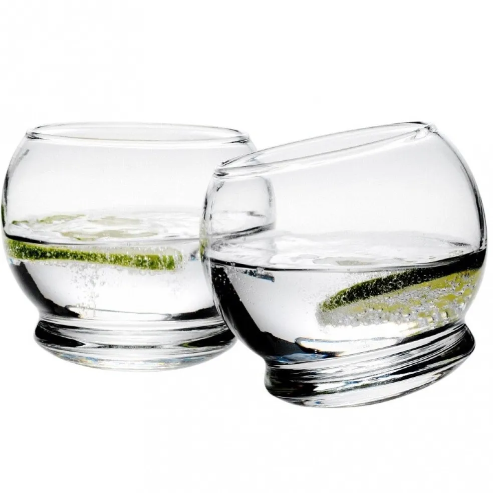 Rocking Glass Set 4 Stück