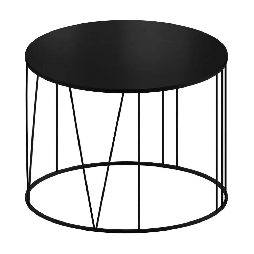 Roma Beistelltisch Stahl Ø70cm