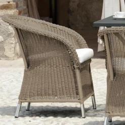 Romantik Polyrattan-Sessel