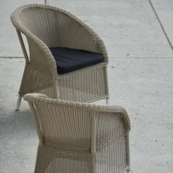 Romantik Polyrattan-Sessel