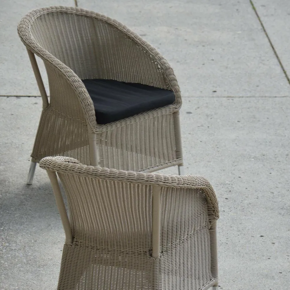 Romantik Polyrattan-Sessel