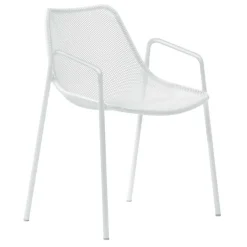 Round Gartenarmlehnstuhl