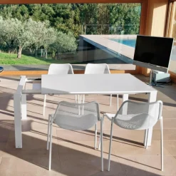 Round Gartentisch ausziehbar