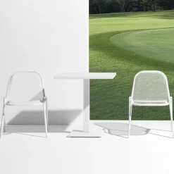 Round Gartentisch 70x70x75cm