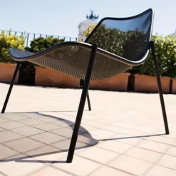Round Lounge-Gartensessel