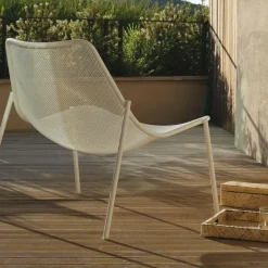 Round Lounge-Gartensessel
