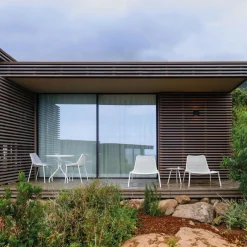 Round Lounge-Gartensessel