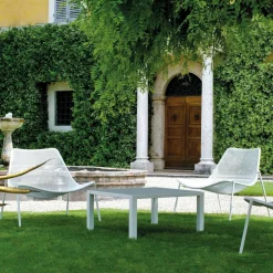 Round Lounge-Gartensessel