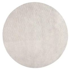 Row Neuseeland-Wollteppich Rund Ø200cm