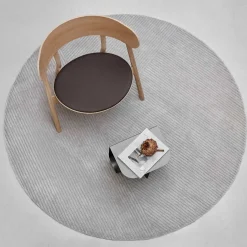 Row Neuseeland-Wollteppich Rund Ø200cm