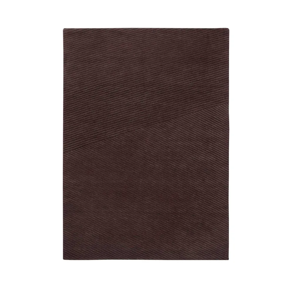 Row Neuseeland-Wollteppich 170x240cm