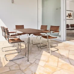 S 40 F Freischwinger Gartenarmlehnstuhl