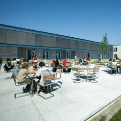 S 40 F Freischwinger Gartenarmlehnstuhl