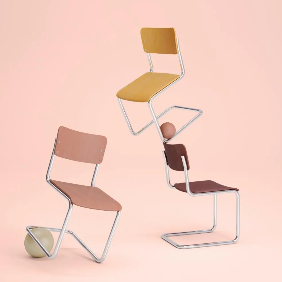 S 43 K Freischwinger Kinderstuhl