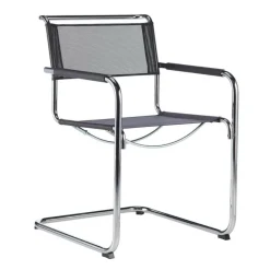 S 34 N Freischwinger Armlehnstuhl