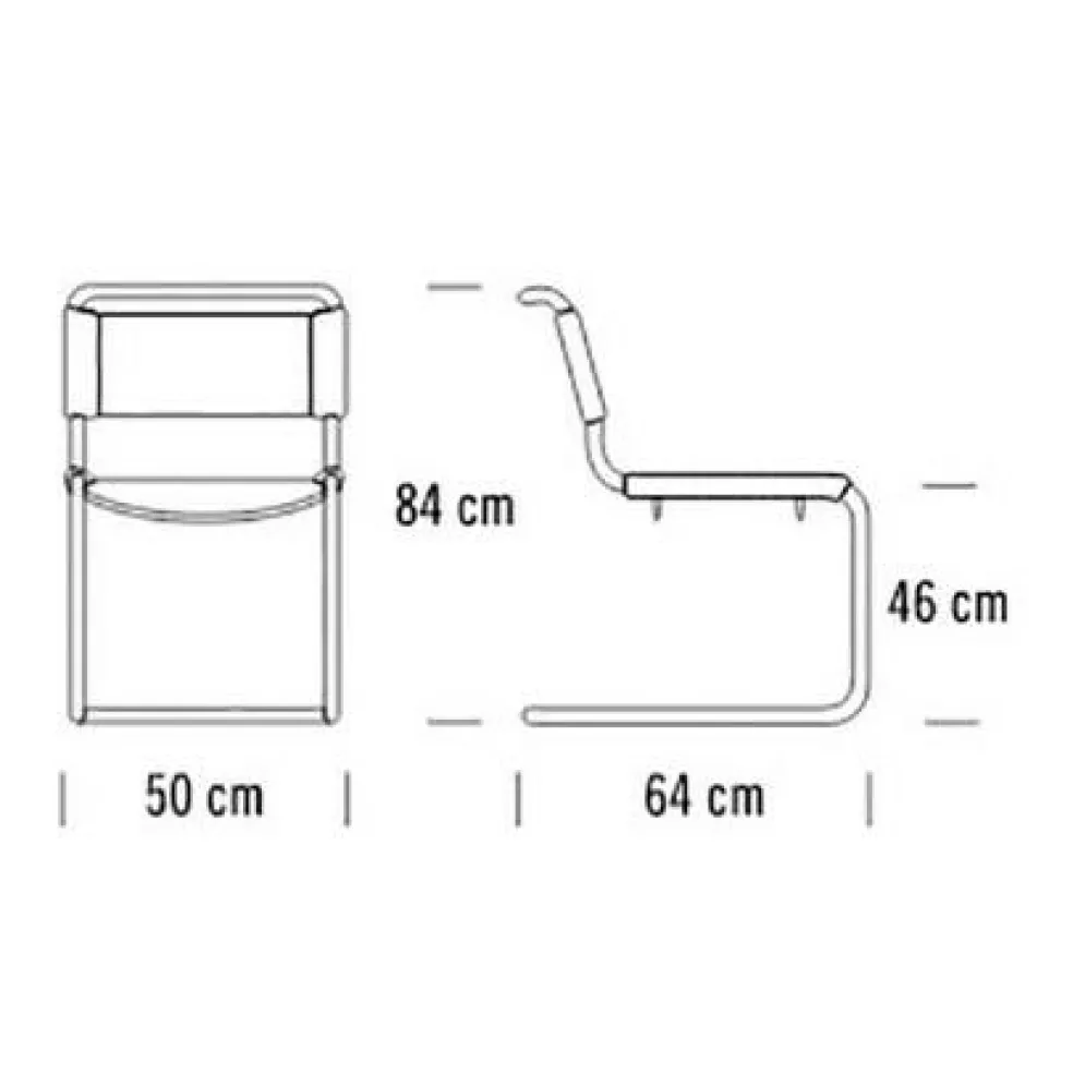 S 33 N Freischwinger Stuhl