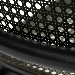 S 64 V Freischwinger Armlehnstuhl mit Rohrgeflecht Dark Melange