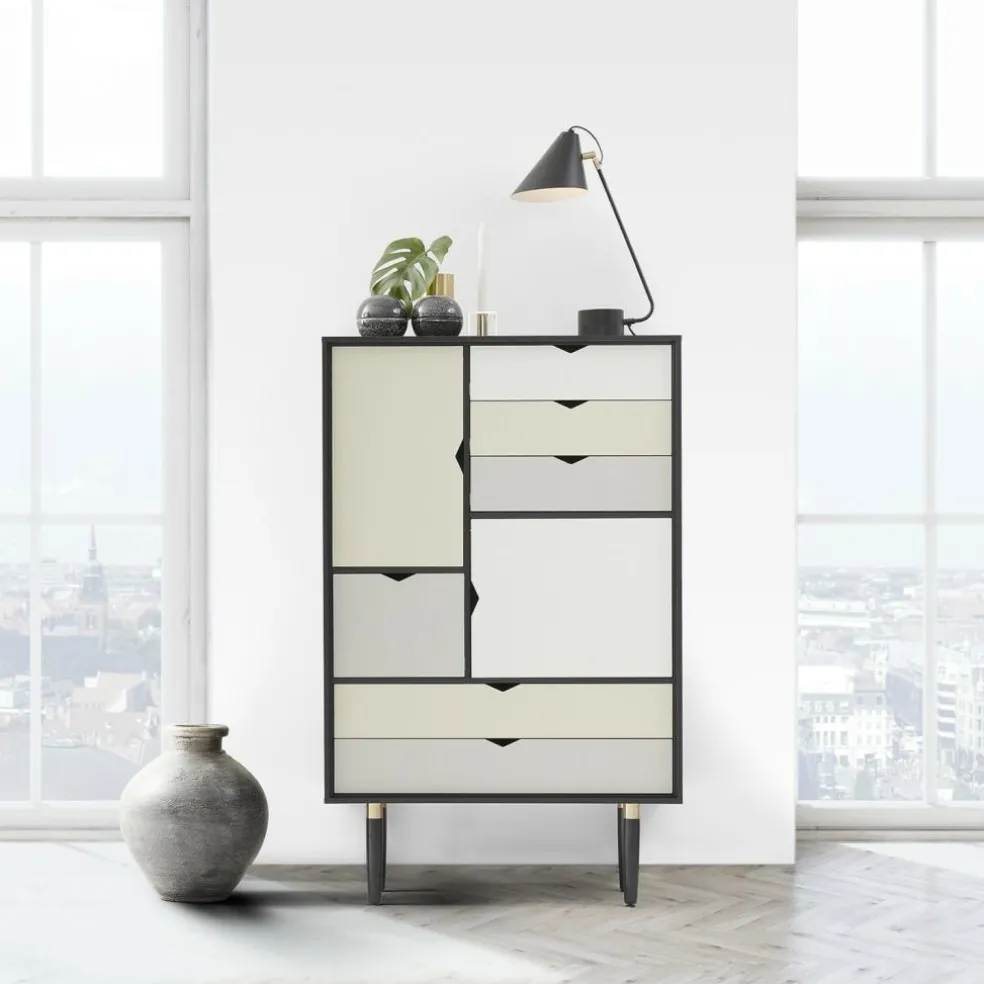 S5 Highboard Fronten bunt