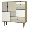 S3 Highboard Fronten bunt