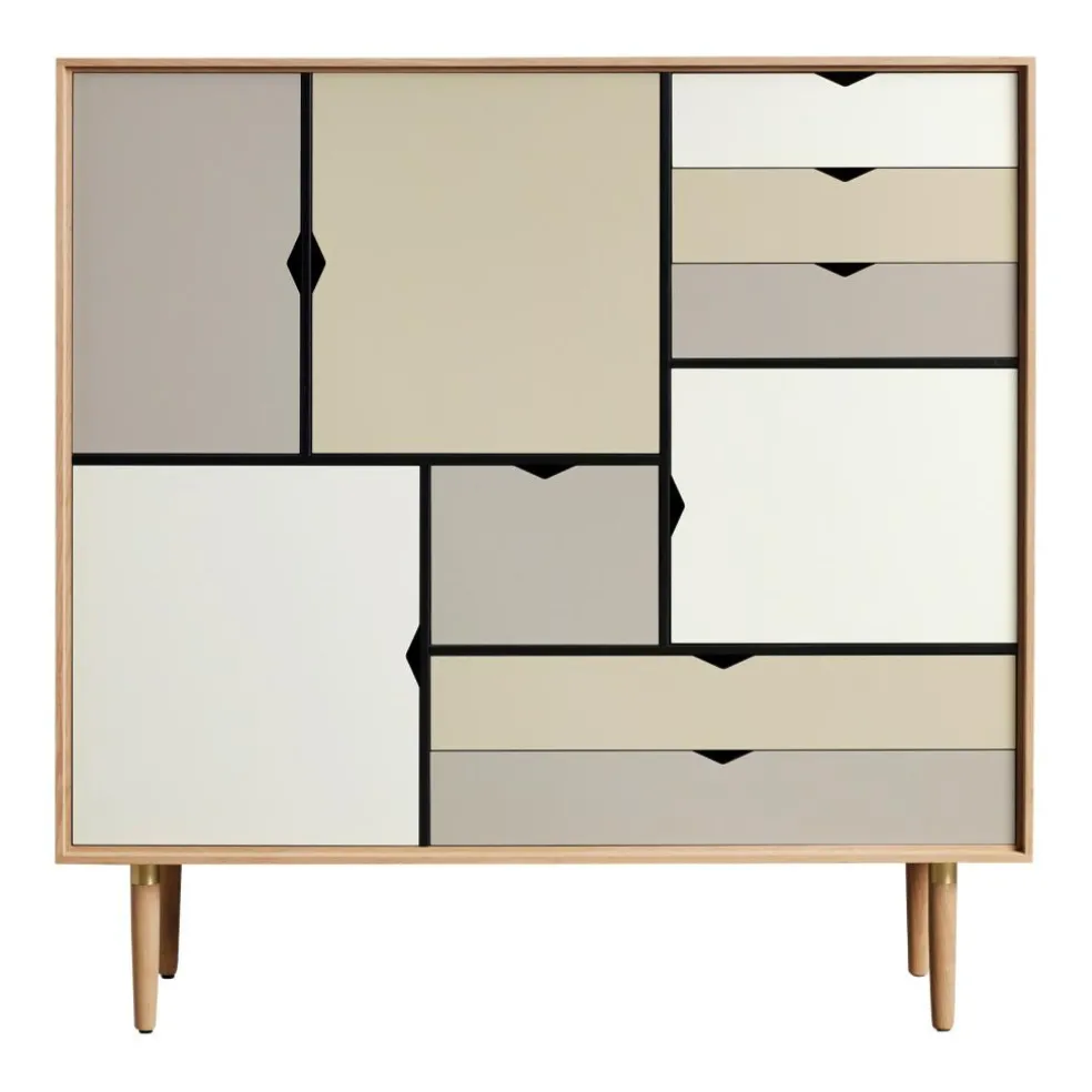 S3 Highboard Fronten bunt