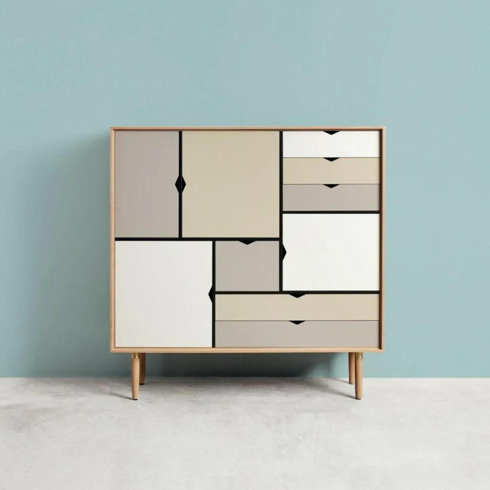 S3 Highboard Fronten bunt