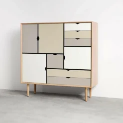S3 Highboard Fronten bunt