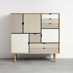 S3 Highboard Fronten bunt