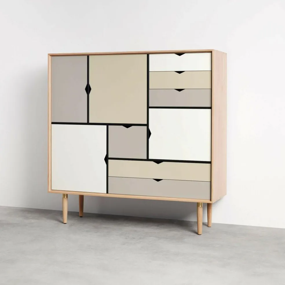 S3 Highboard Fronten bunt