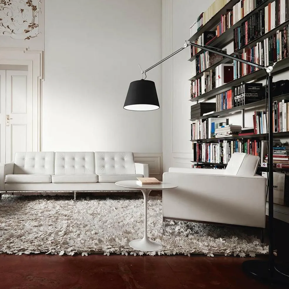 Saarinen Beistelltisch Ø 51cm Marmor