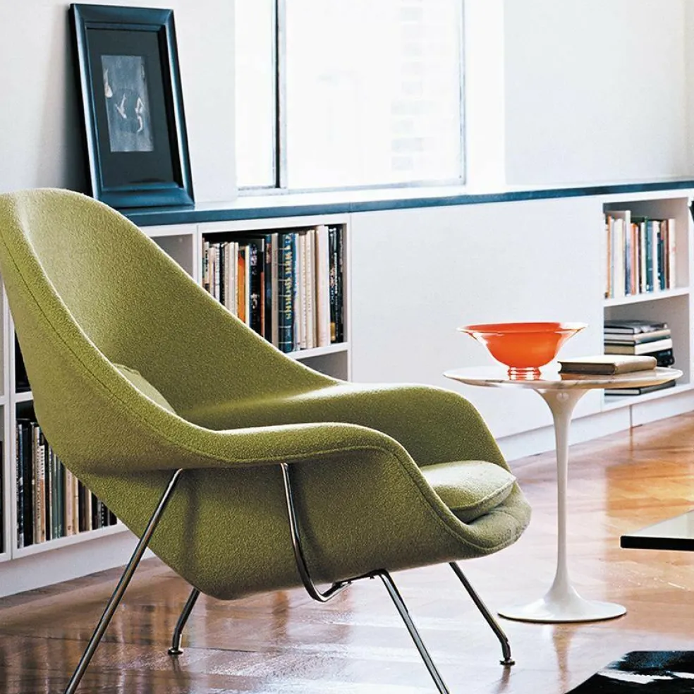 Saarinen Beistelltisch Ø 51cm Marmor