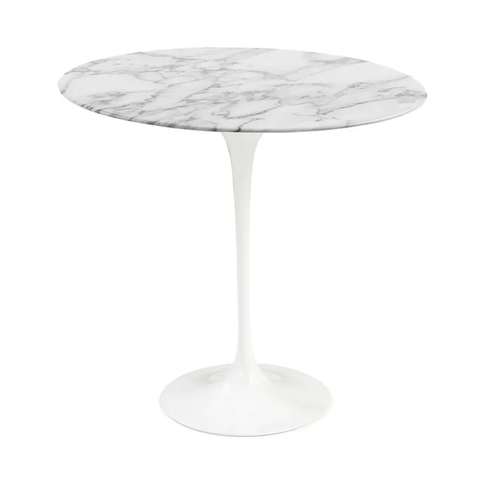 Saarinen Beistelltisch Ø 51cm Marmor