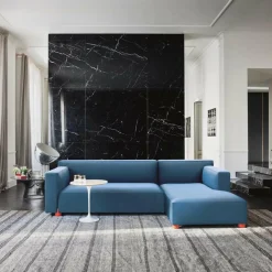 Saarinen Beistelltisch Ø 51cm Marmor