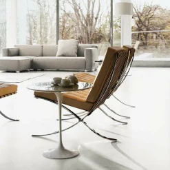 Saarinen Beistelltisch Ø 51cm Marmor