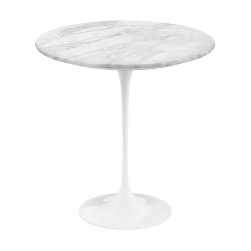 Saarinen Beistelltisch Ø 51cm Marmor