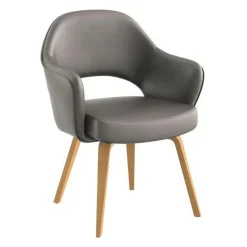 Saarinen Conference Armlehnstuhl Gestell Eiche