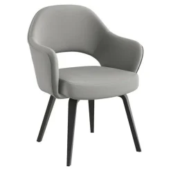 Saarinen Conference Armlehnstuhl Gestell ebenholz