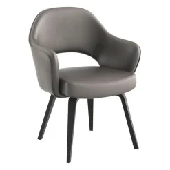 Saarinen Conference Armlehnstuhl Gestell ebenholz