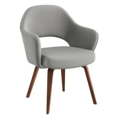 Saarinen Conference Armlehnstuhl Gestell walnuss