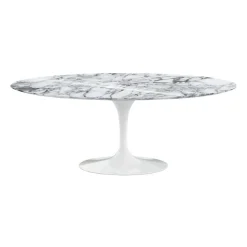 Saarinen Esstisch oval 198cm Marmor