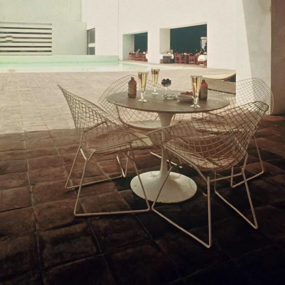 Saarinen Gartentisch Ø107cm