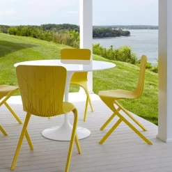 Saarinen Gartentisch Ø107cm